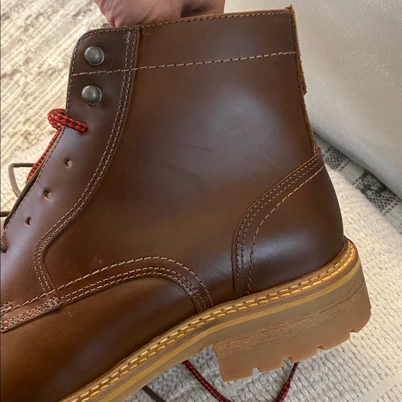 New Men’s Johnston & Murphy Cap Toe Boots Size 11 - Picture 4 of 7